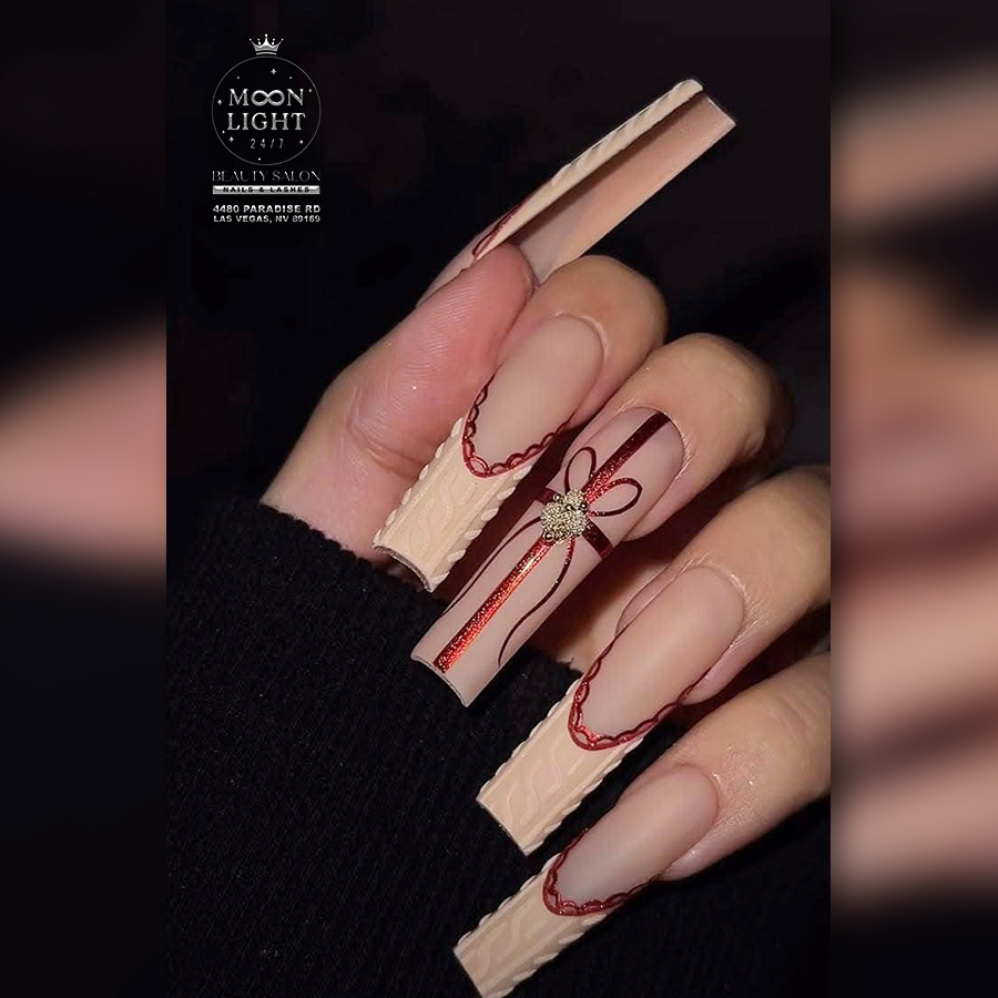 24/7 Moonlight Nails & Lashes Salon in Paradise, Las Vegas, NV 89169